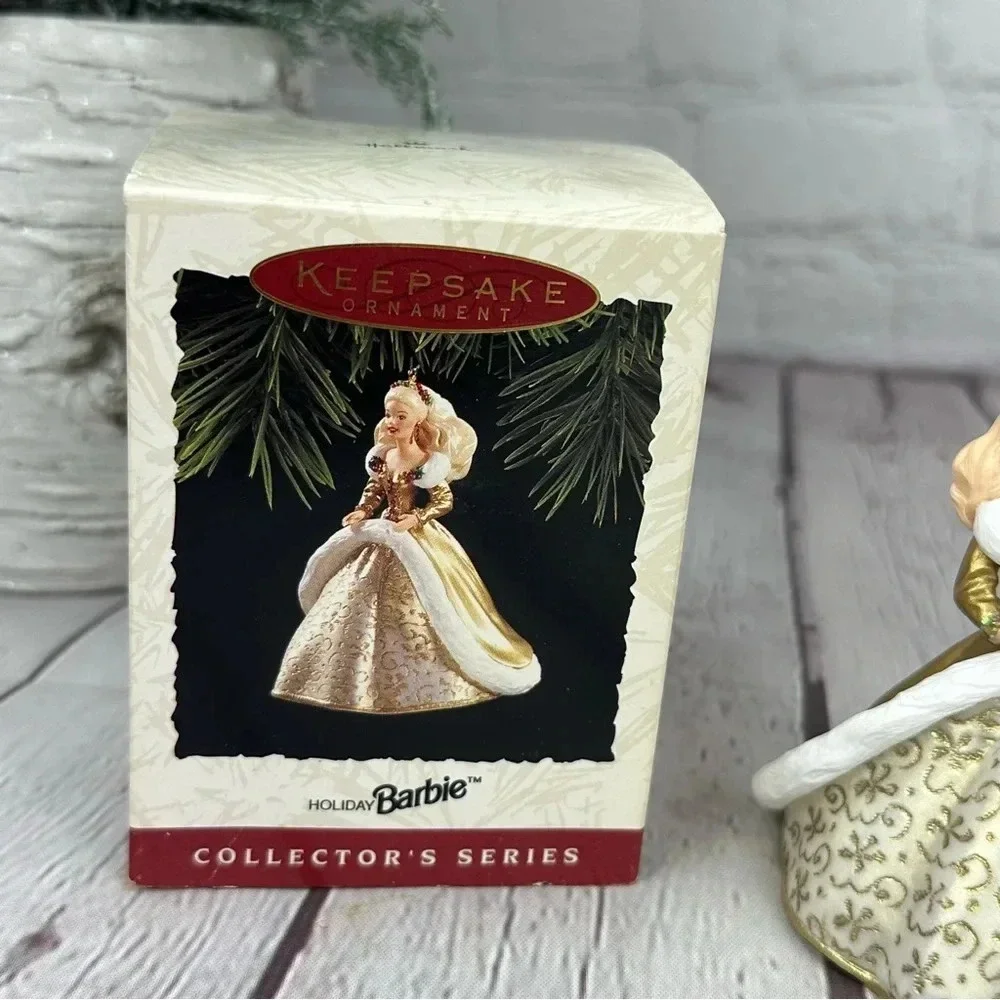 Vintage holiday Barbie hallmark Keepsake Ornament 1994 collector's series